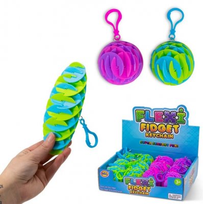 Flexi Fidget Keychain
