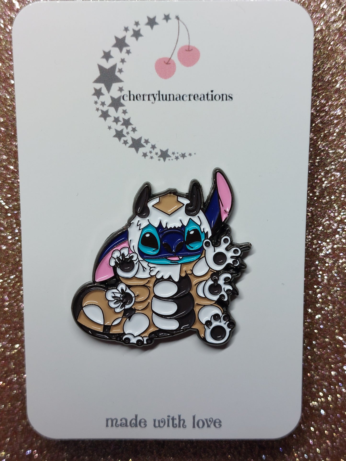 Stitch In Costume Enamel Pin Badge