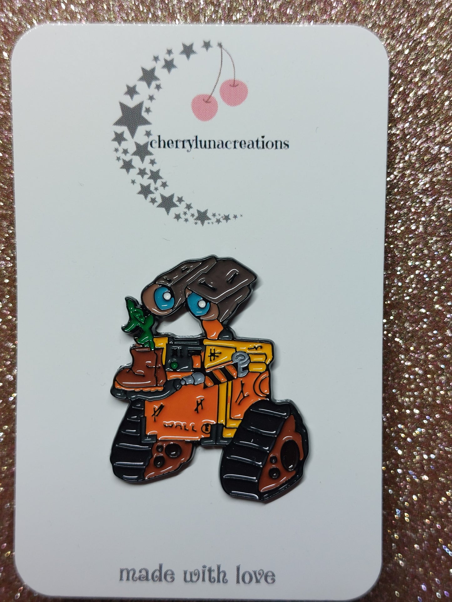 Wall-e Enamel Pin Badge