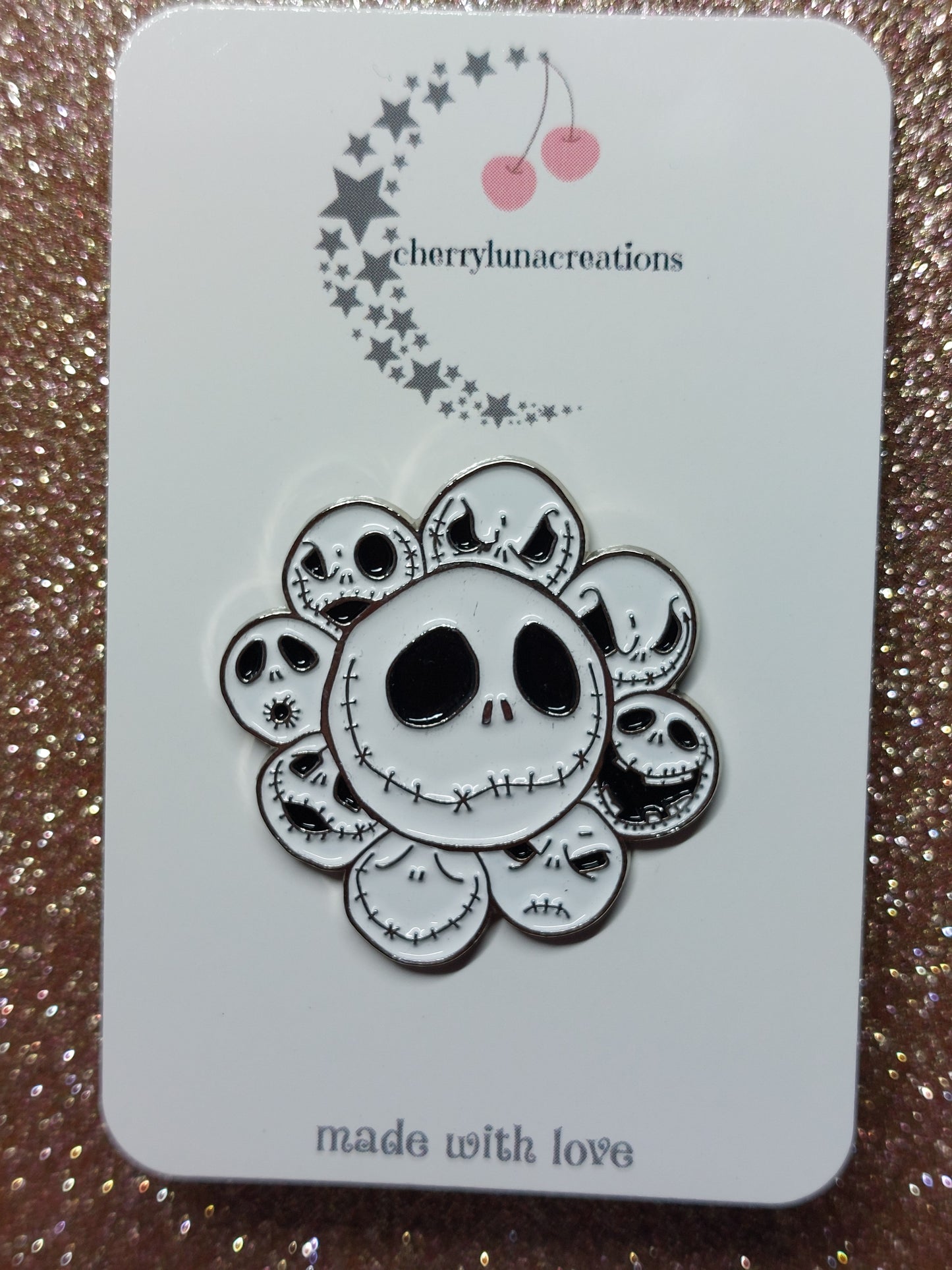 Jack Faces Enamel Pin Badge