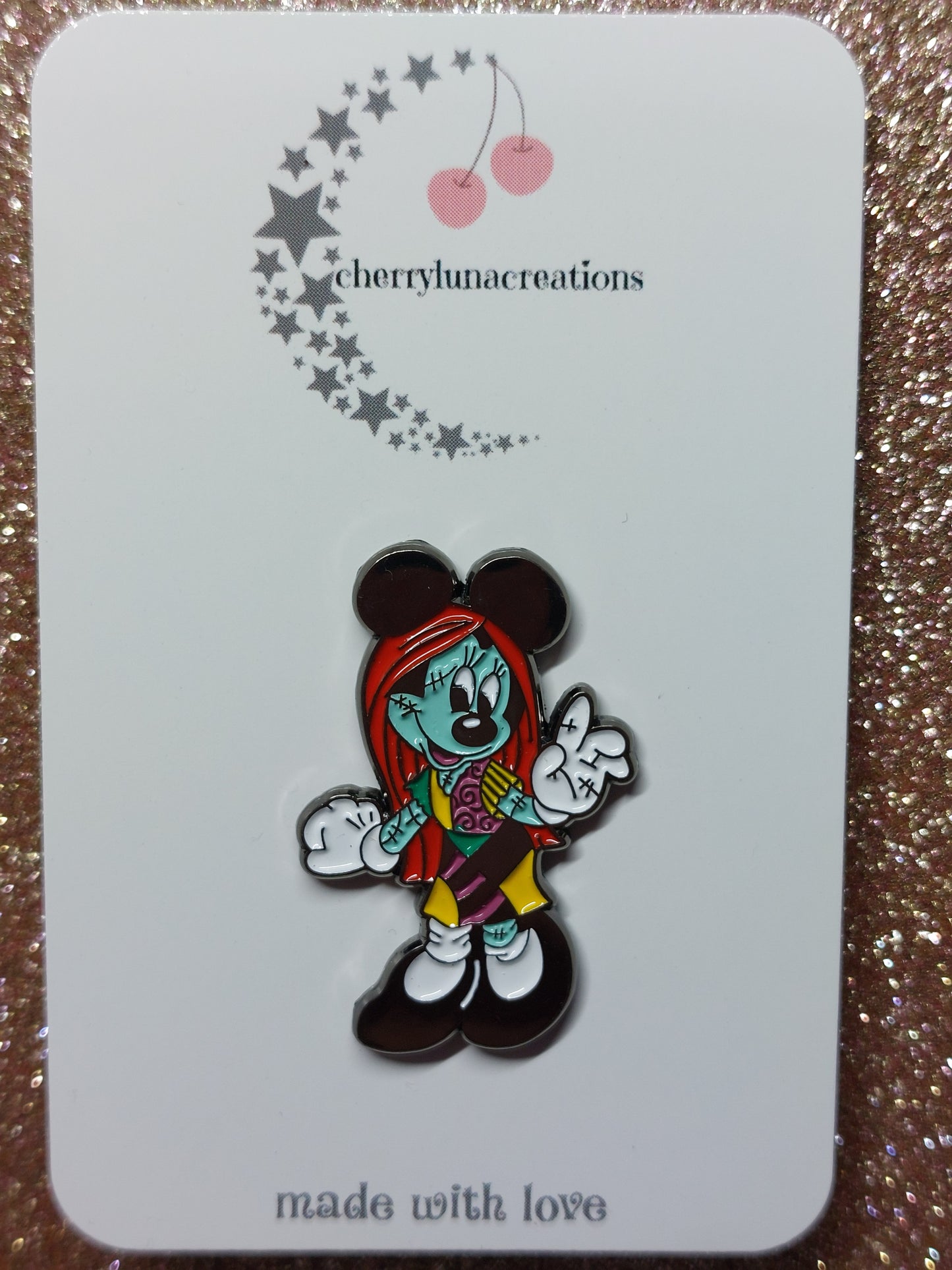 Frankenminnie Enamel Pin Badge
