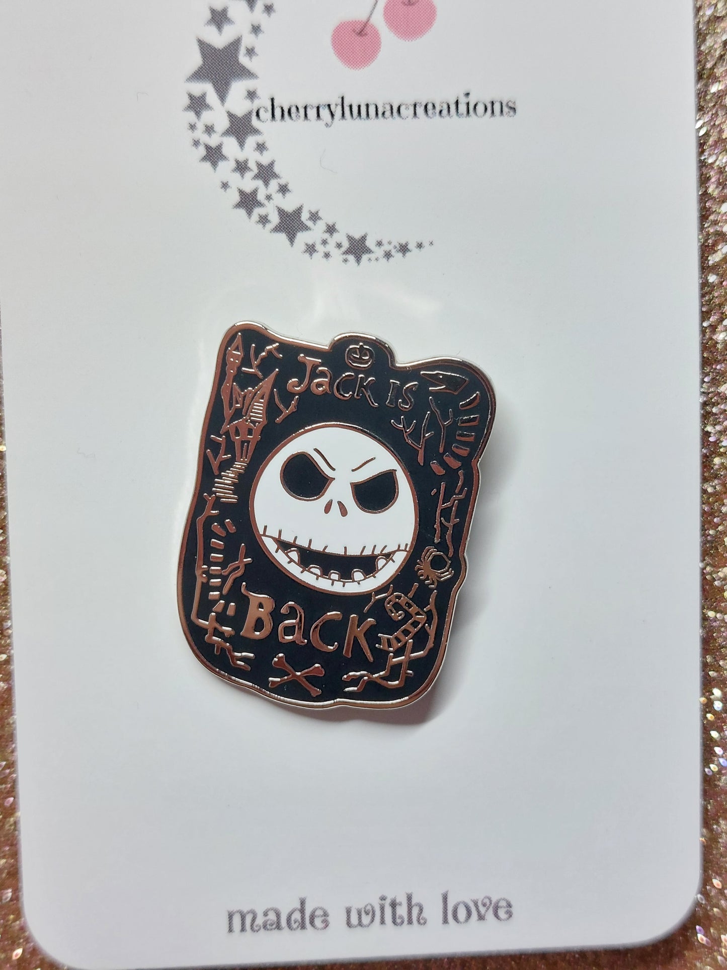 Jack Is Back Enamel Pin Badge