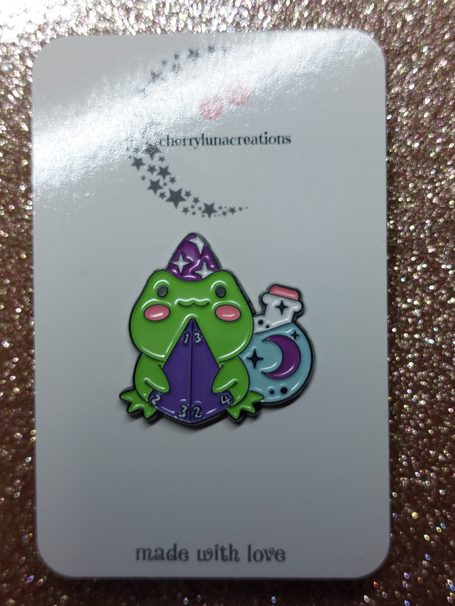 Frog Dice Badge