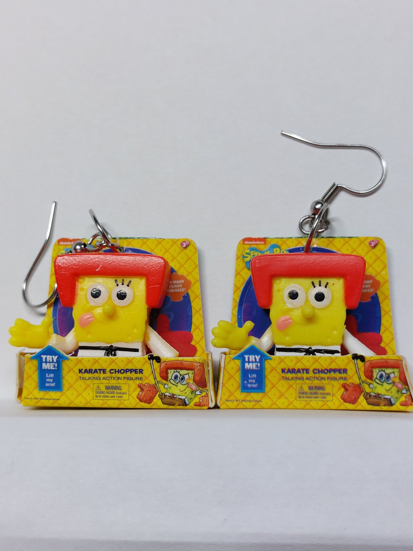 Sponge Bob Mini Brands Earrings