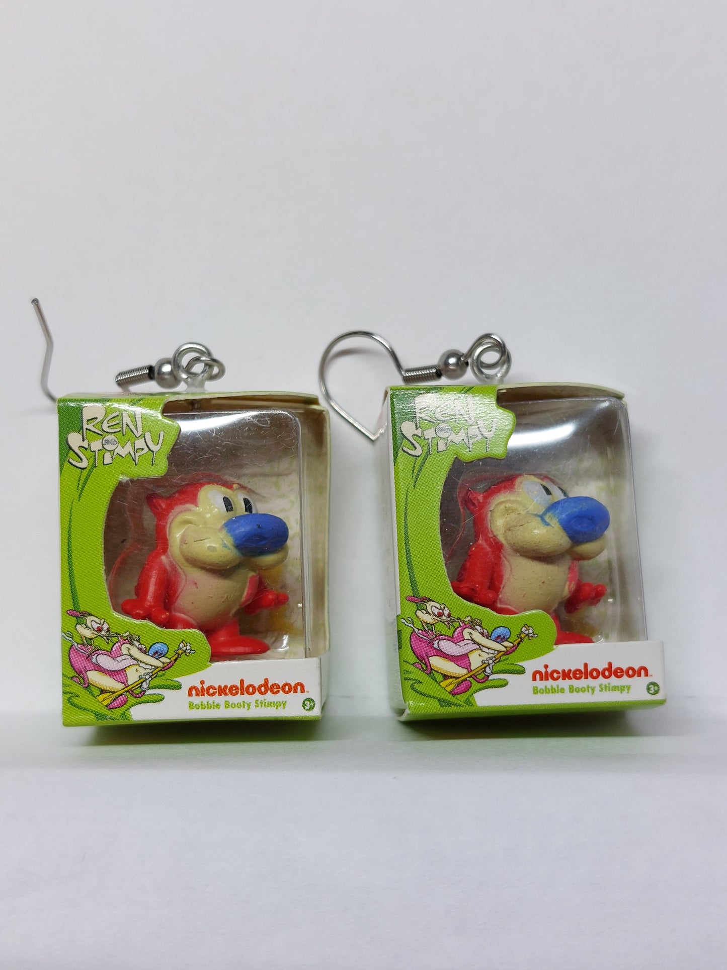 Ren And Stimpy Mini Brands Earrings