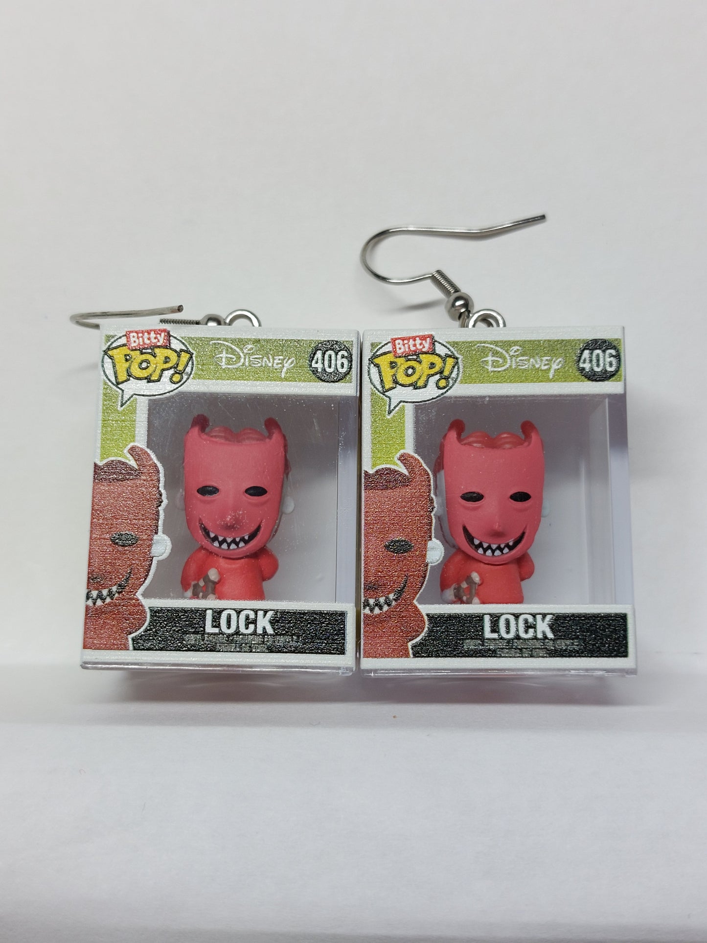 Itty Bitty Pop Lock Earrings