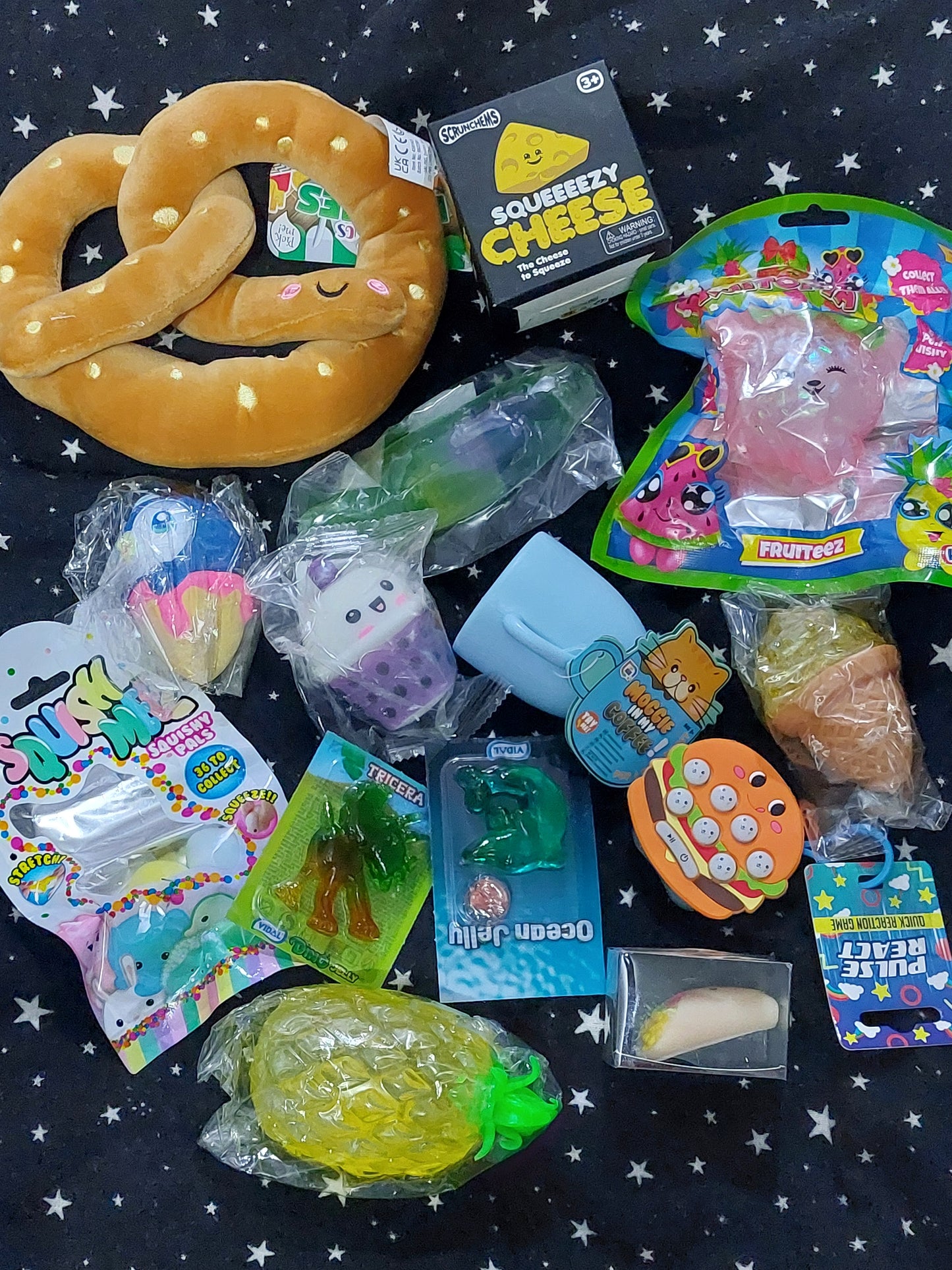Food Themed Bumper Pack Of Fidget Toys £22