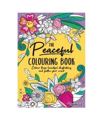 Peaceful Colouring Book A4