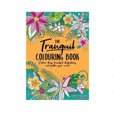 Tranquil Colouring Book A4