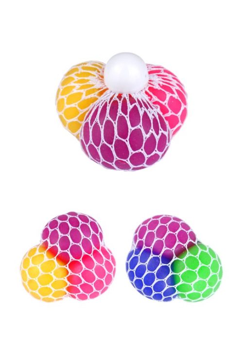 3-in-1 Squeeze Ball in Mesh