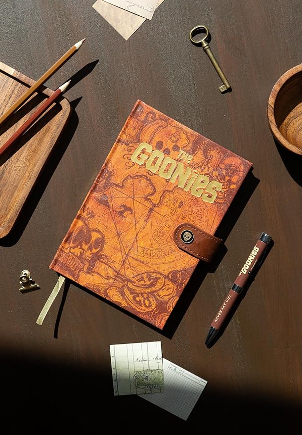 The Goonies Treasure Map Premium A5 Notebook With Projector Pen