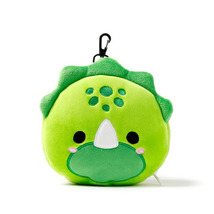 Relaxeazzz Adoramals Dinosaur Plush Travel Pillow & Eye Mask
