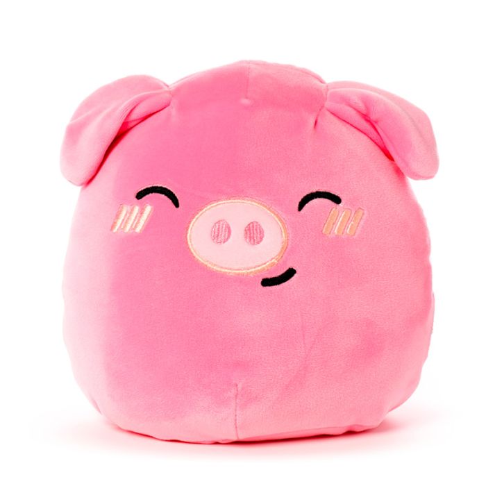 Adoramals Squidglys Oliver the Pig Farm Plush Toy