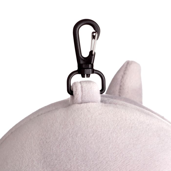 Relaxeazzz Adoramals Archie the Shark Plush Travel Pillow & Eye Mask