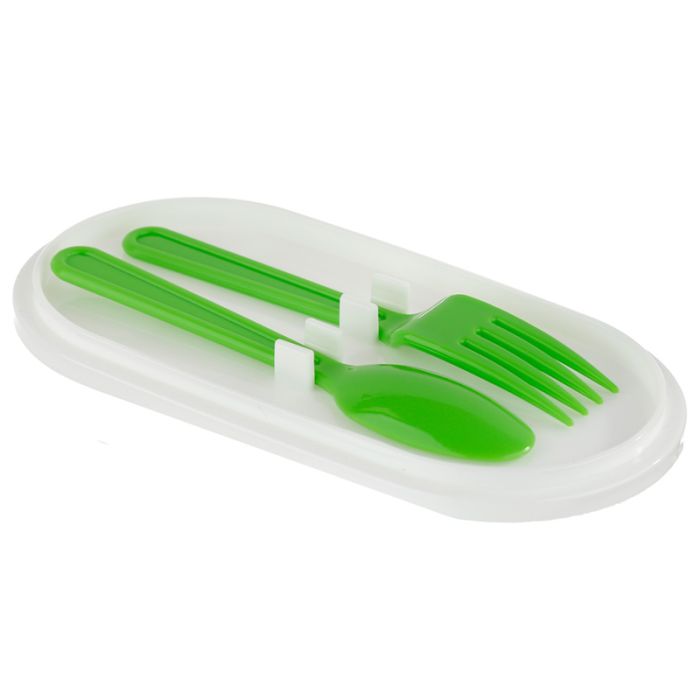 Adoramals Dinosaur Bento Box Lunch Box with Cutlery