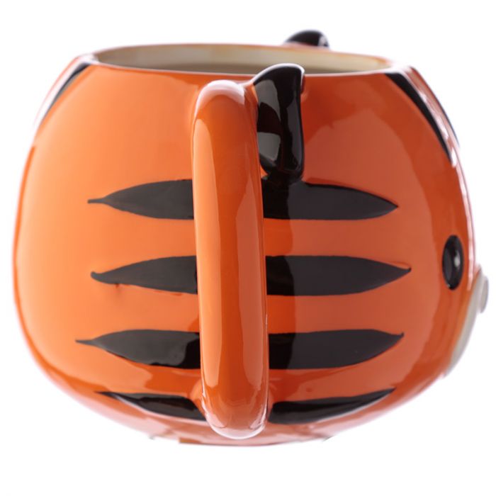 Adoramals Tiger Head Ceramic Shaped Mug