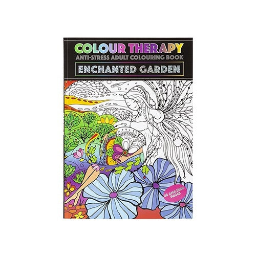 Colour Therapy Book Garden Theme A4