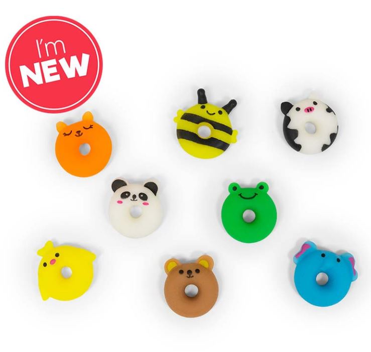 3 Pack Mini Mochi Donut Animals