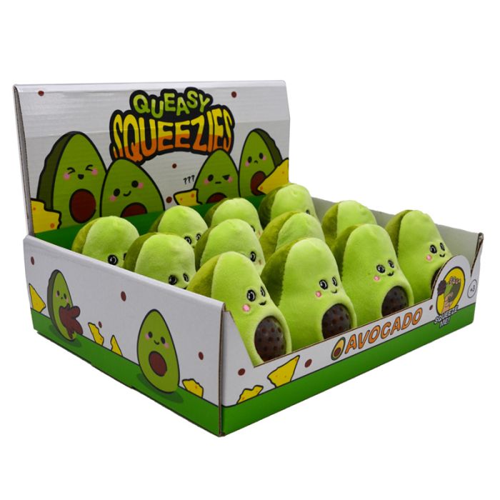 Queasy Squeezies Avocado Plush
