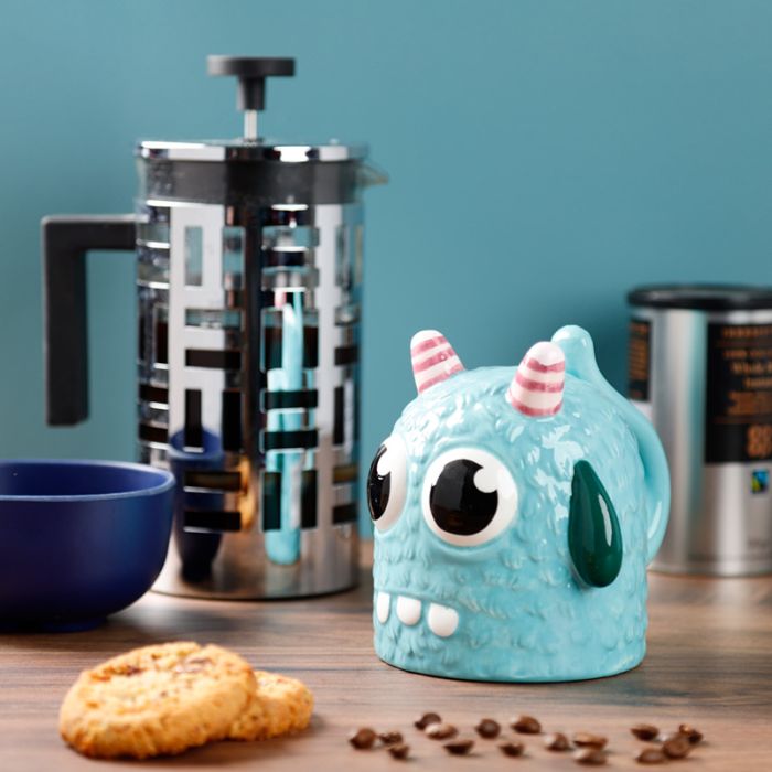 Monstarz Monster Blue Upside Down Ceramic Shaped Mug