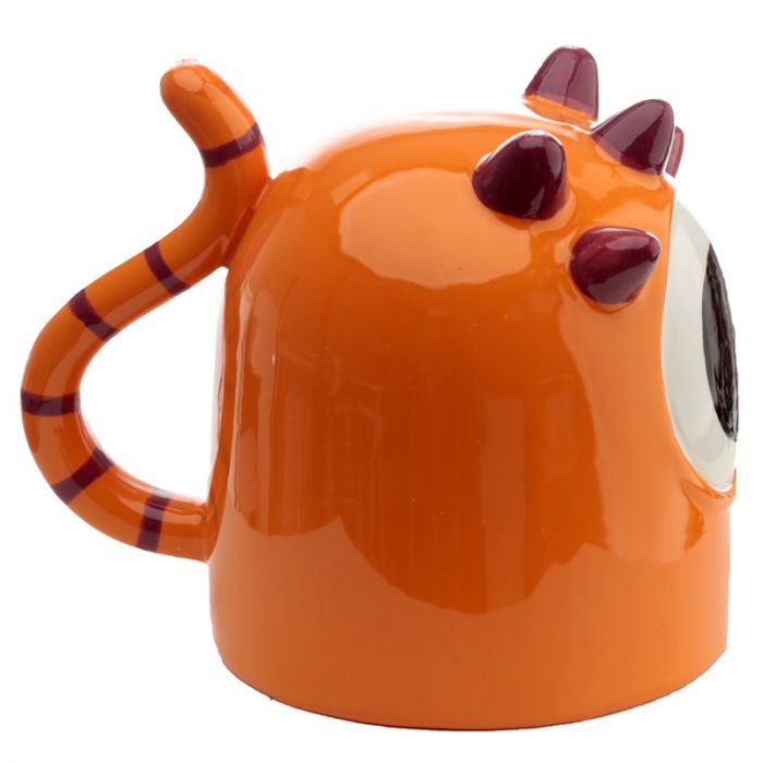 Monstarz Monster Orange Upside Down Ceramic Shaped Mug