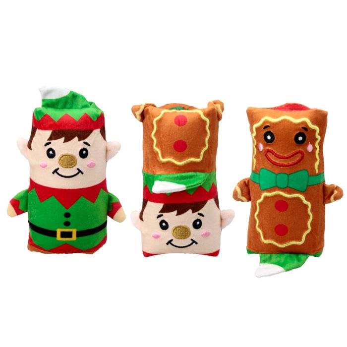 SwitchiMals Christmas Plush Water Snake Toy Snowman/Penguin Santa/Reindeer Elf/Gingerbread man