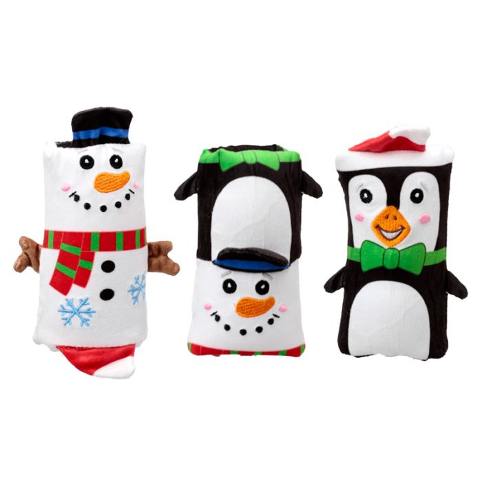 SwitchiMals Christmas Plush Water Snake Toy Snowman/Penguin Santa/Reindeer Elf/Gingerbread man