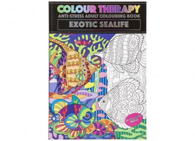 Colour Therapy Book Sealife A4