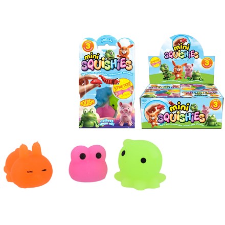 3 Pack Mini Squishies