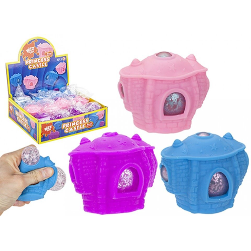 Princess Castle Glitter Squishy