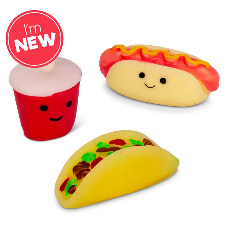 Scrunchems Squishy Buddies Fast Food