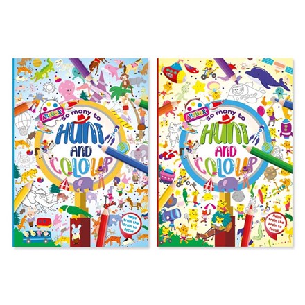 Find And Seek Colouring Book