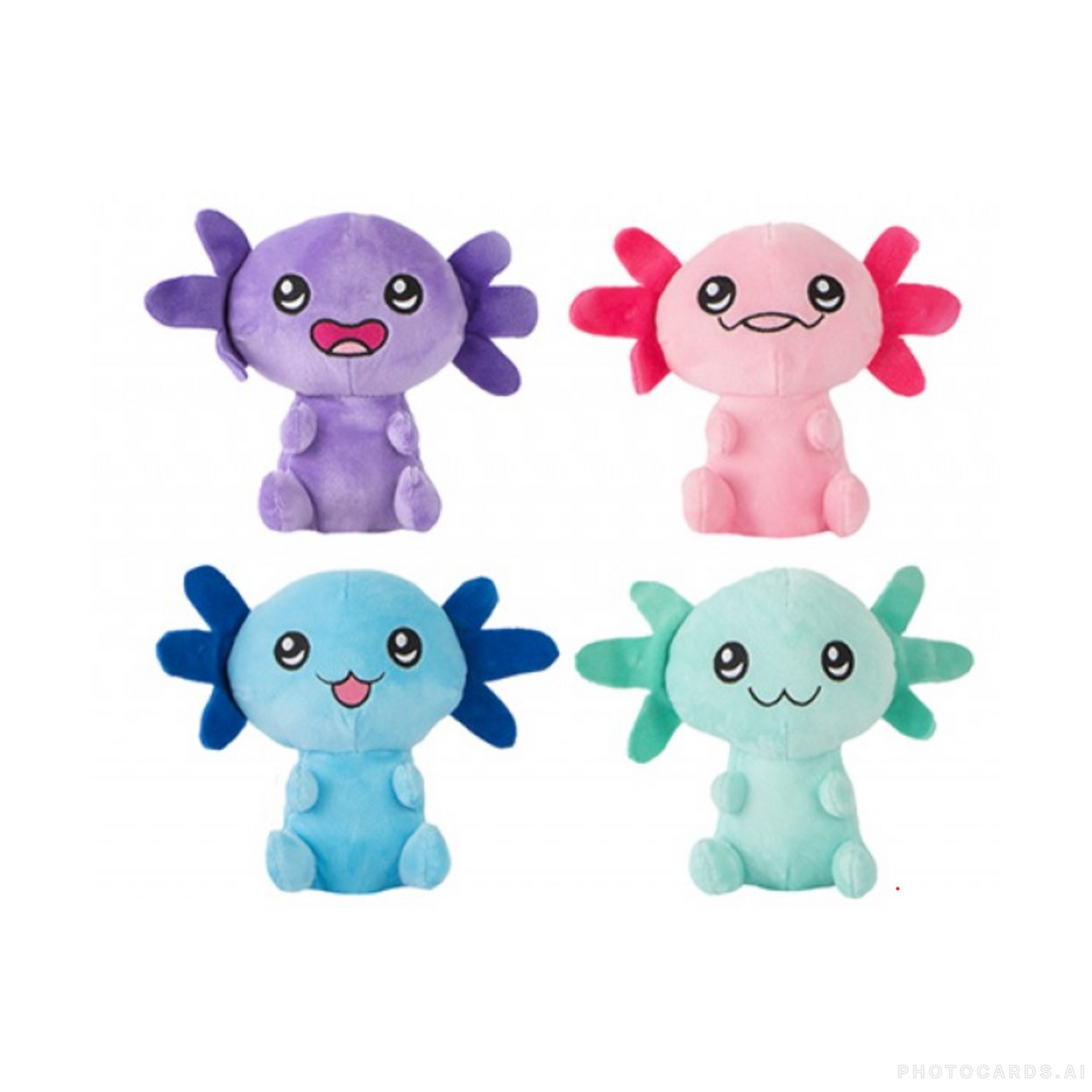 Sitting Chibi Axolotl