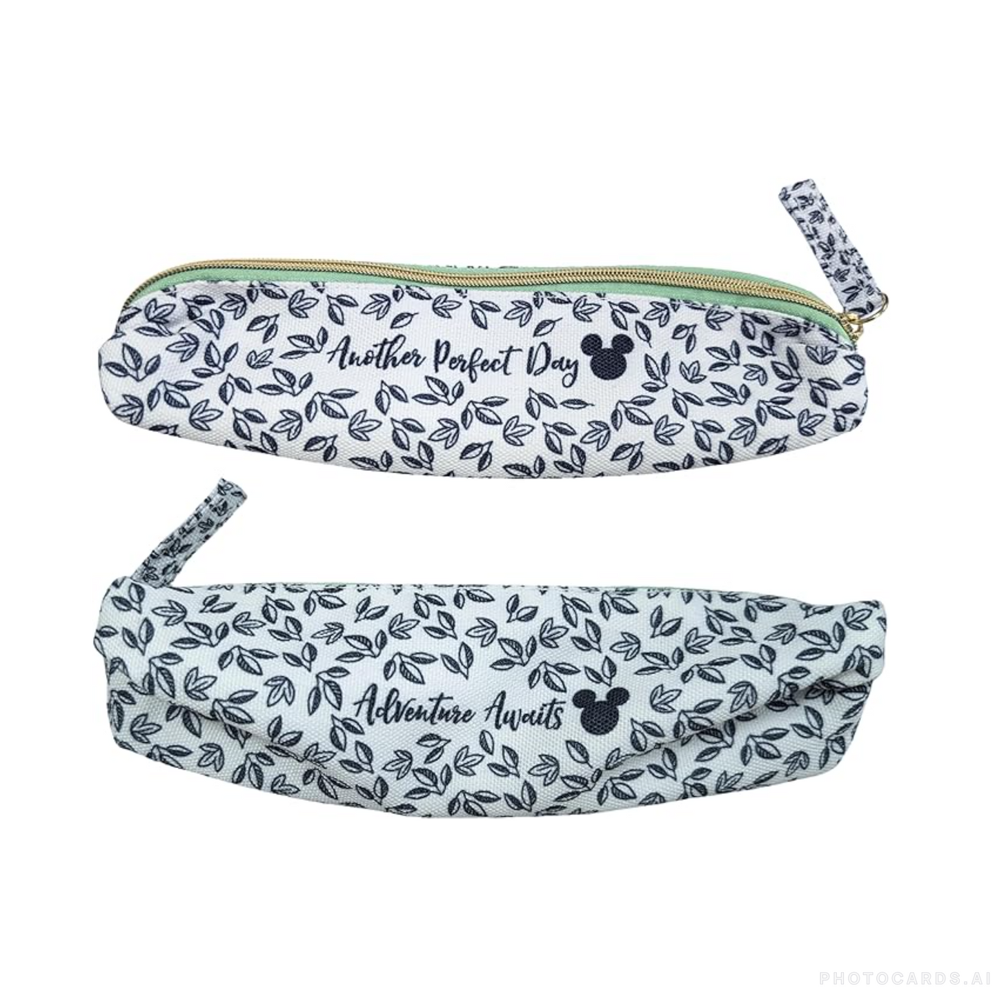 Disney Kraft Floral Pencil Case Set