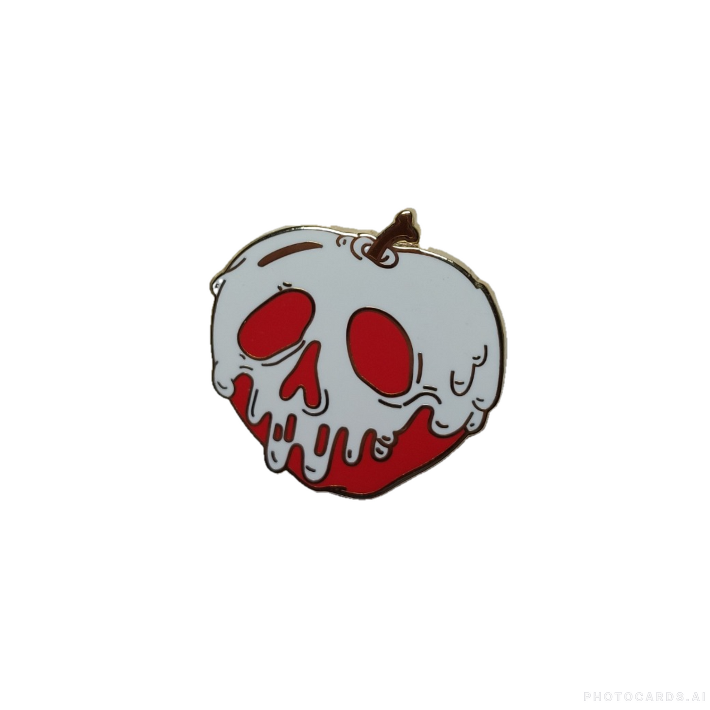 Apple Enamel Pin Badge