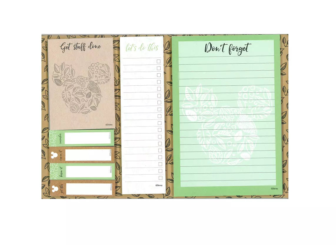 Disney Kraft Floral Desk Planner