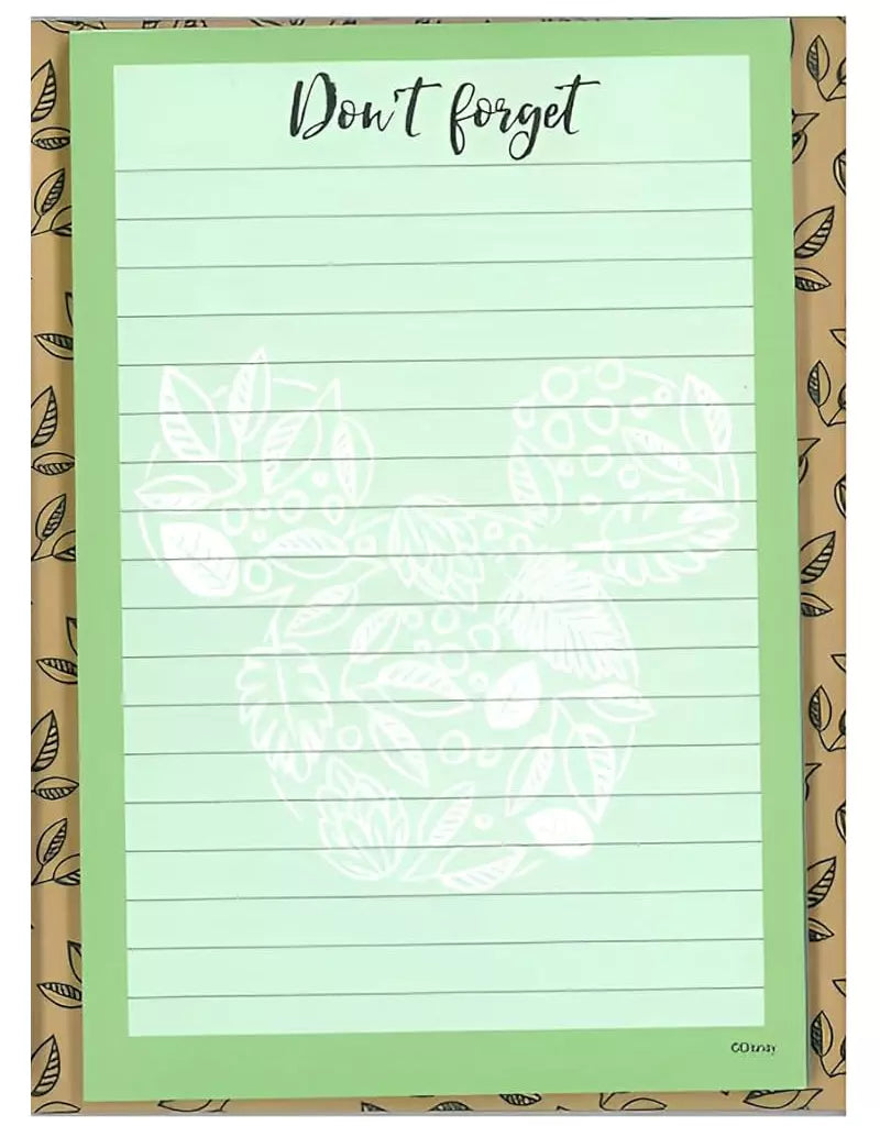 Disney Kraft Floral Desk Planner