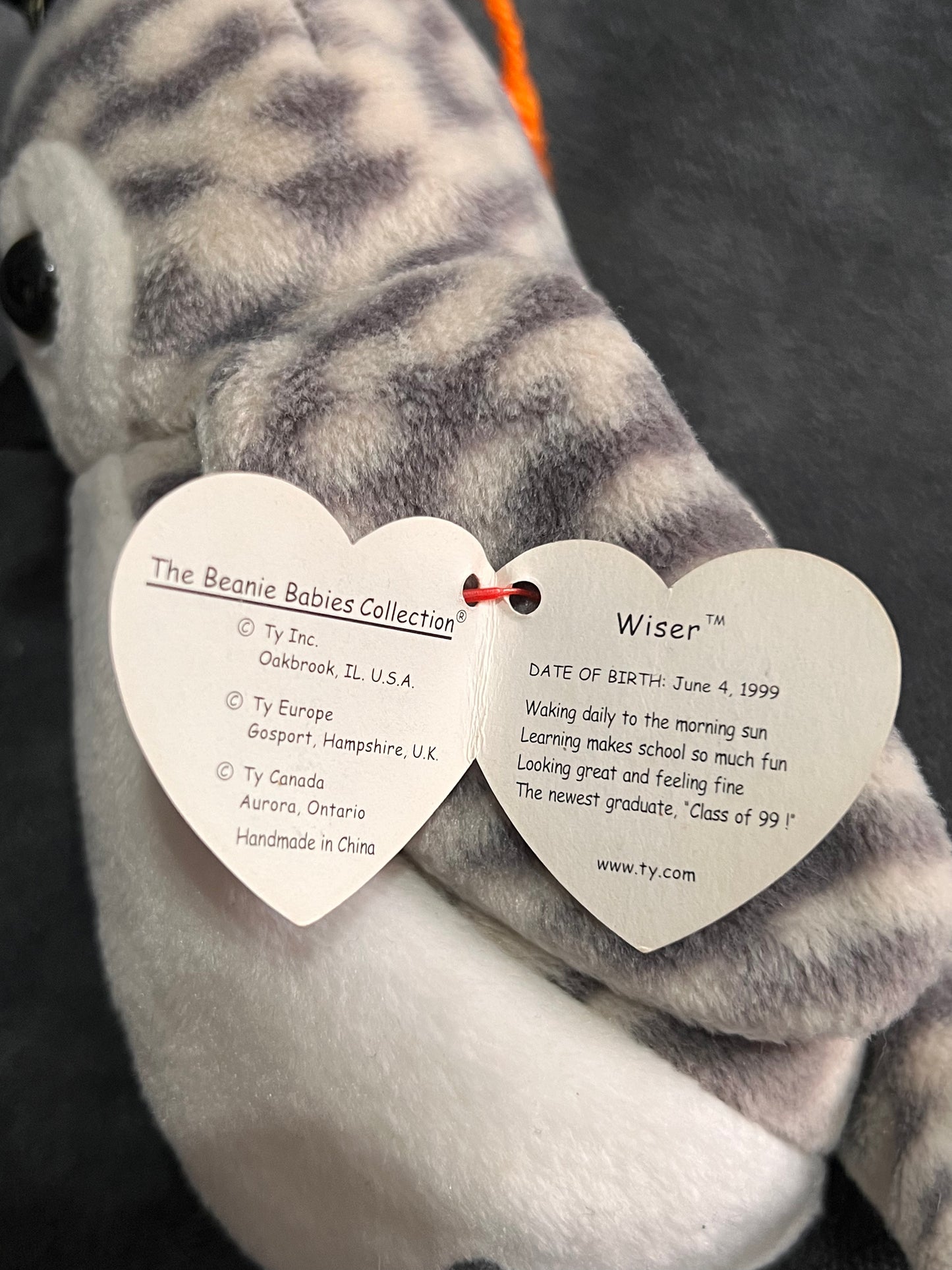 Ty Beanie Baby Wiser Vintage ( Pre Loved )