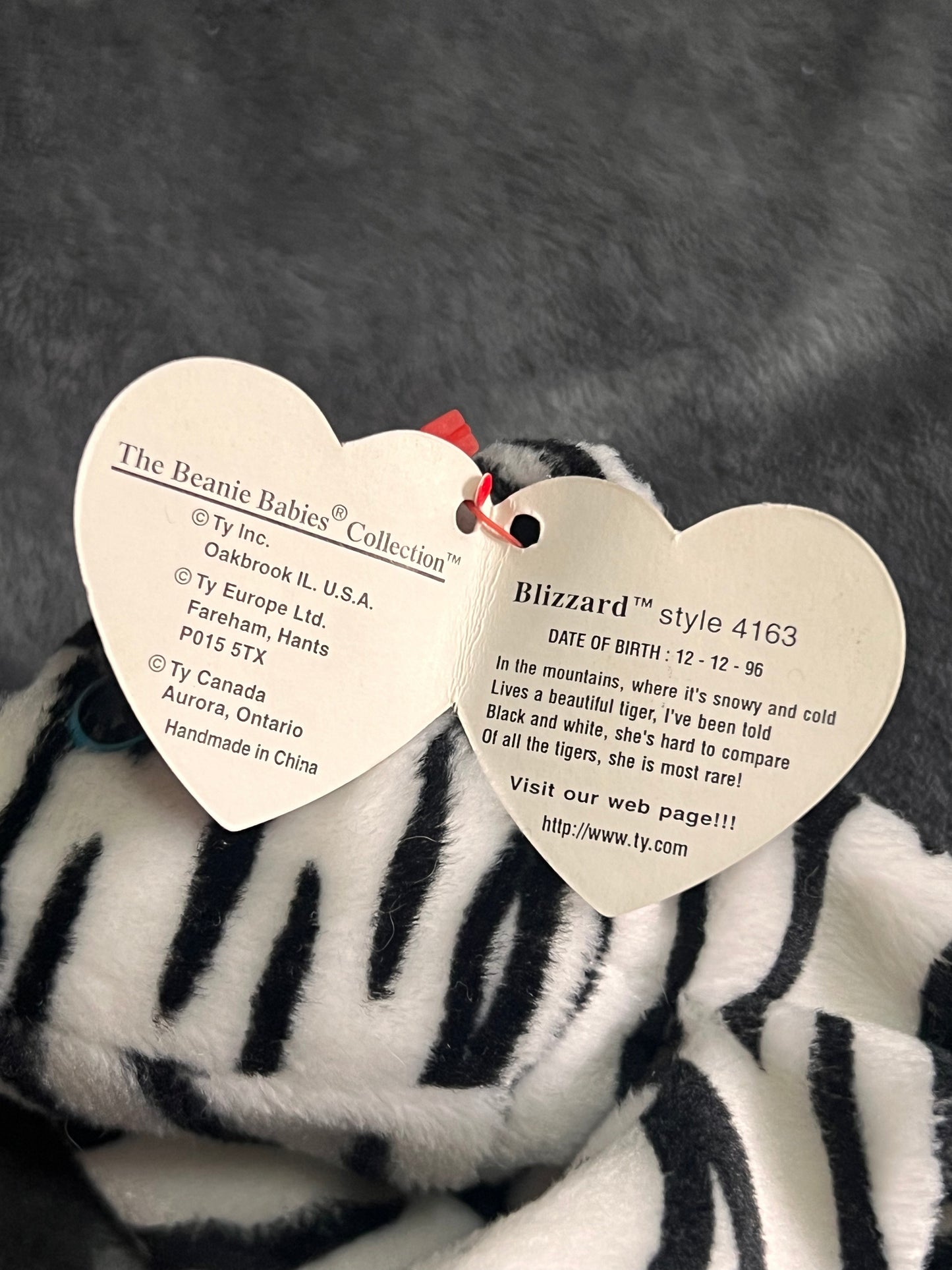 Ty Beanie Baby Blizzard Vintage ( Pre Loved )