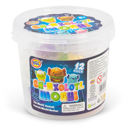 Snaxolotl Mochi Fidget Bucket 12 Pieces
