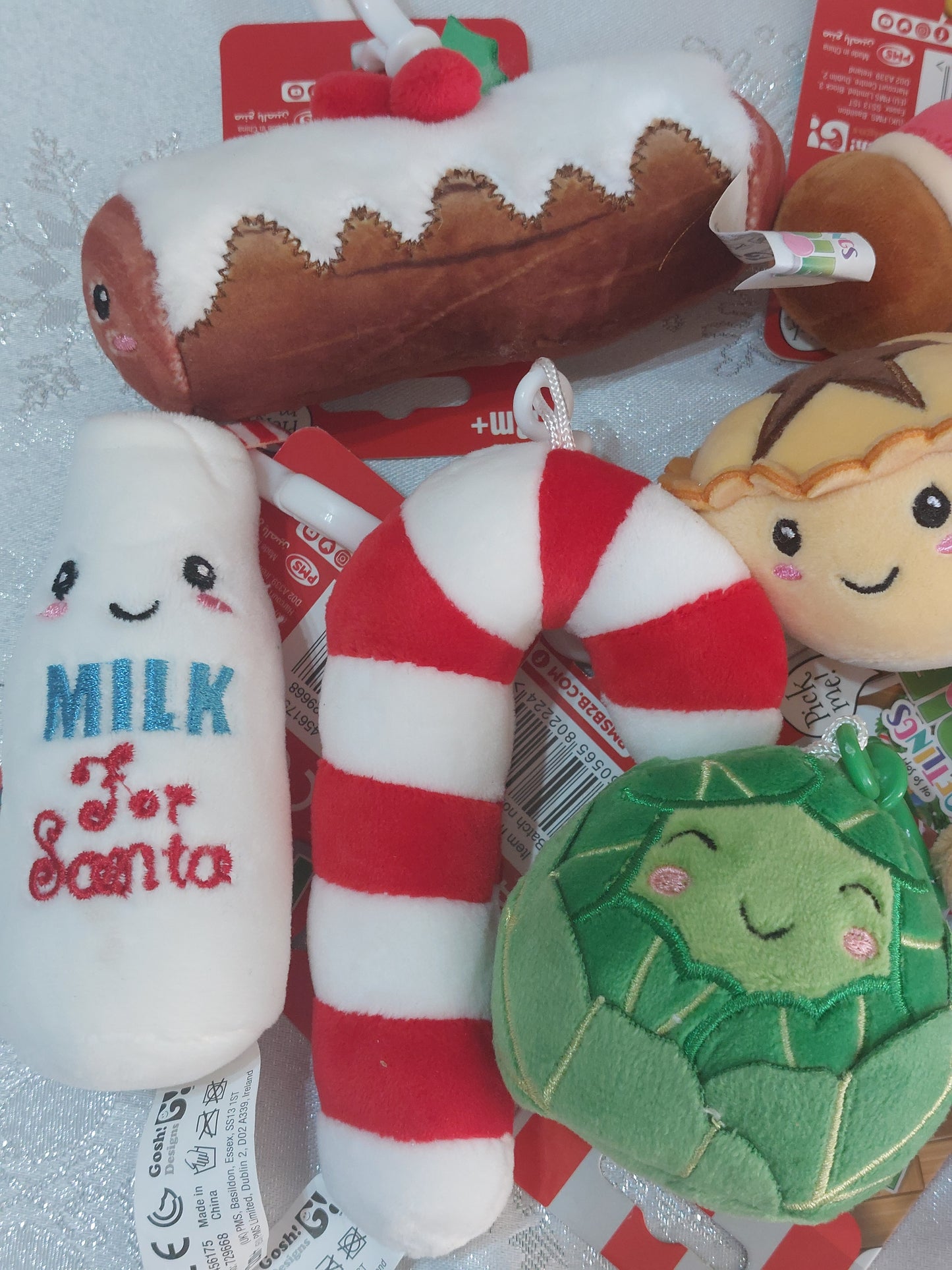 Softlings Christmas Foodies Clip On