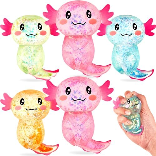 Glitter Axolotl Sugar Ball