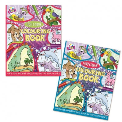 Tallon Easy Colour Colouring Book
