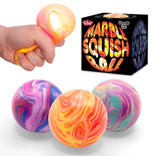 Scrunchems Marble Effect Squish Ball
