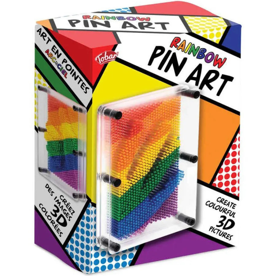 Rainbow Pin Art