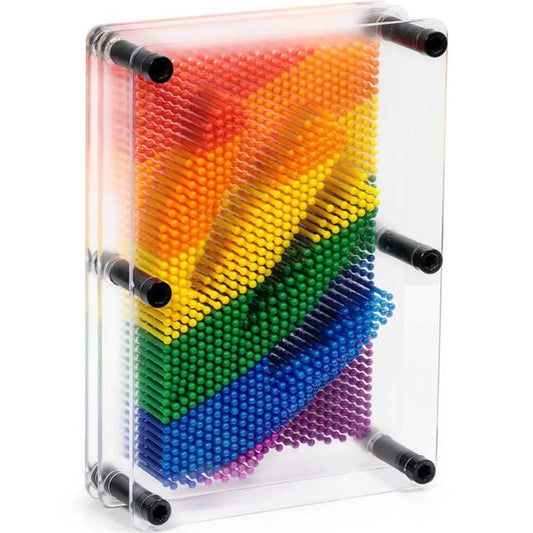 Rainbow Pin Art