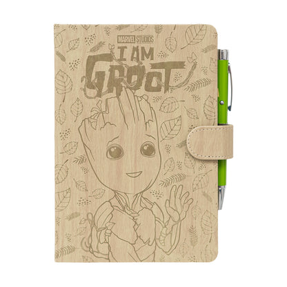 Marvel Groot Premium A5 Notebook With Projector Pen
