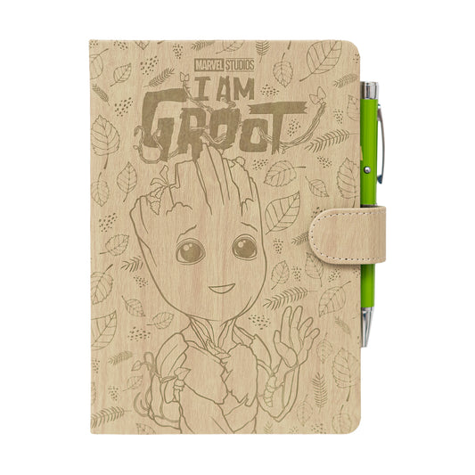 Marvel Groot Premium A5 Notebook With Projector Pen