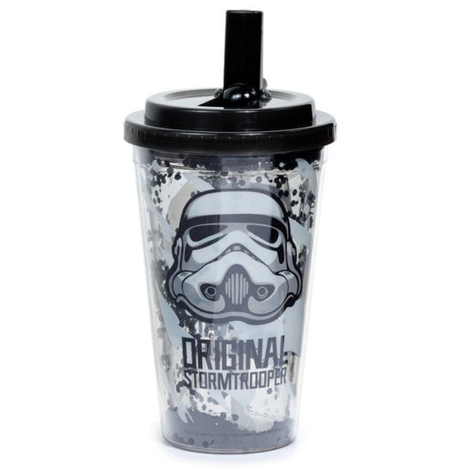 Shatterproof The Original Stormtrooper Double Walled Cup & Straw