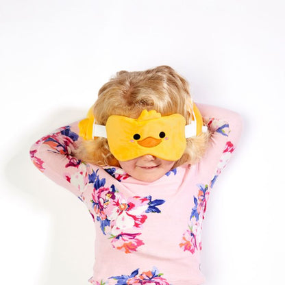 Relaxeazzz Duck Plush Travel Pillow & Eye Mask